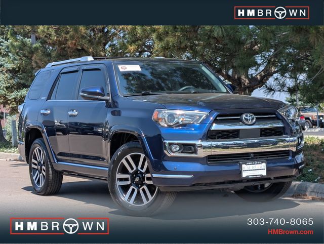 Nautical Blue Metallic 2022 Toyota 4Runner SUV / Crossover All-Wheel Drive 5-Speed Automatic