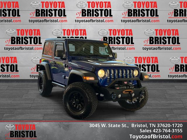 Ocean Blue Metallic Clearcoat 2019 Jeep Wrangler Sport 4WD SUV / Crossover Four-Wheel Drive 8-Speed Automatic