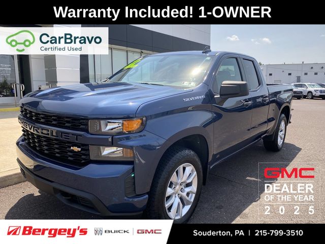 Northsky Blue Metallic 2022 Chevrolet Silverado 1500 Pickup Truck Four-Wheel Drive 8-Speed Automatic