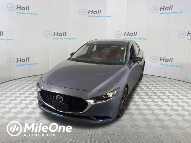 Polymetal Gray Metallic 2025 Mazda MAZDA3 2.5 S Carbon Edition Sedan AWD Sedan All-Wheel Drive 6-Speed Automatic