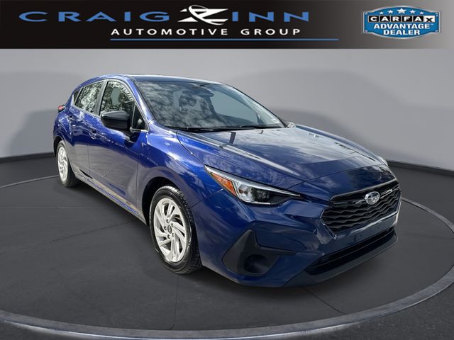 Sapphire Blue Pearl 2024 Subaru Impreza AWD Wagon All-Wheel Drive Continuously Variable Transmission