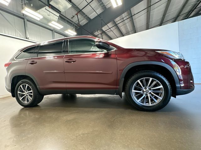 2019 Toyota Highlander XLE Red at Subaru and VW of Moon Township