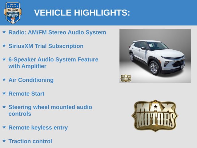 New 2026 Chevrolet TrailBlazer SUV