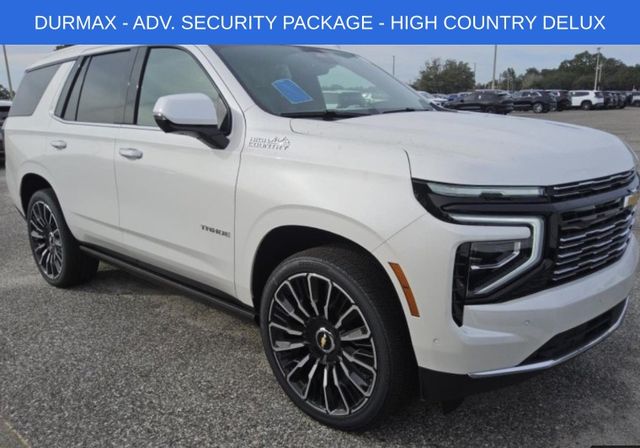 White (Iridescent Pearl Tricoat) 2025 Chevrolet Tahoe High Country 4WD SUV / Crossover Four-Wheel Drive