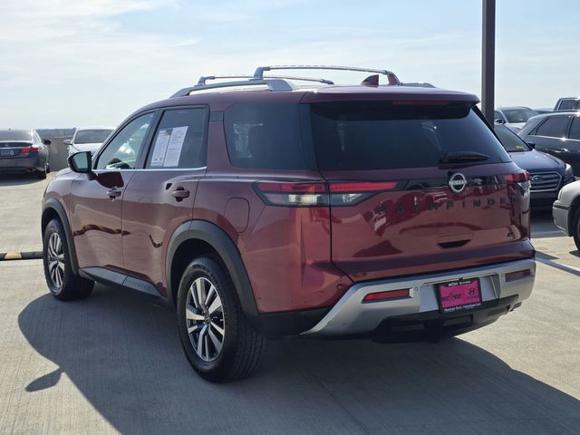 2023 Nissan Pathfinder SL Red at Big Star Buick GMC