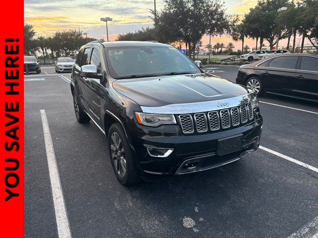 Diamond Black Crystal Pearlcoat 2018 Jeep Grand Cherokee SUV / Crossover 4X2 8-Speed Automatic