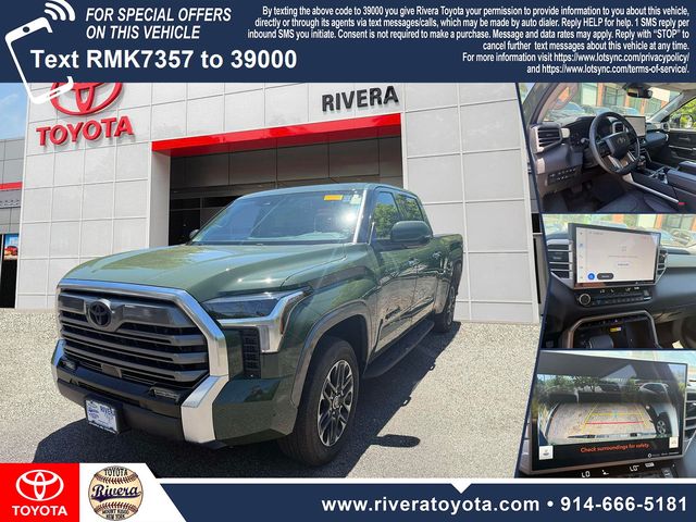 Army Green 2023 Toyota Tundra Limited CrewMax Cab LB 4WD Pickup Truck Four-Wheel Drive Automatic