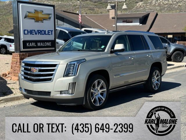 Silver Coast Metallic 2015 Cadillac Escalade Premium 4WD SUV / Crossover Four-Wheel Drive 8-Speed Automatic