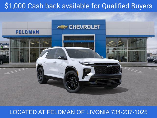 Polar White Tricoat 2026 Chevrolet Traverse SUV / Crossover Four-Wheel Drive 8-Speed Automatic