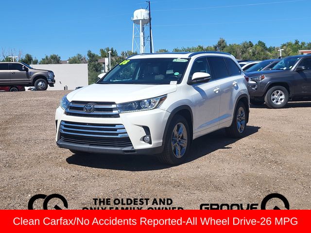 White (Blizzard Pearl) 2018 Toyota Highlander SUV / Crossover All-Wheel Drive 8-Speed Automatic