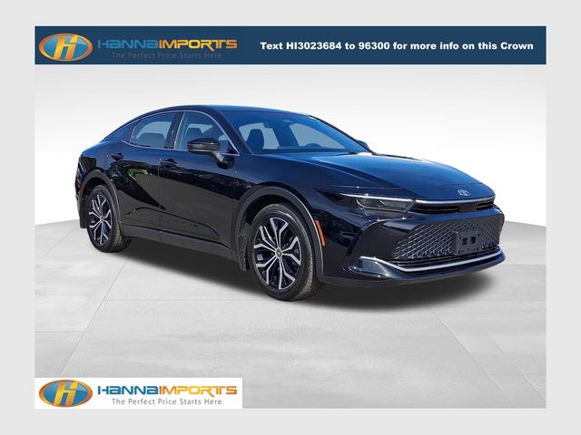 Black 2023 Toyota Crown XLE AWD Sedan All-Wheel Drive Continuously Variable Transmission