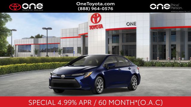 Bluprint 2026 Toyota Corolla LE FWD Sedan Front-Wheel Drive Continuously Variable Transmission