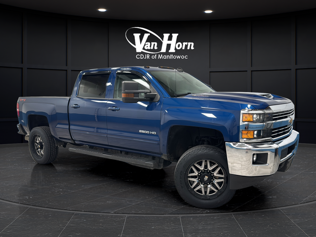 Deep Ocean Blue Metallic 2018 Chevrolet Silverado 2500HD Pickup Truck Four-Wheel Drive 6-Speed Automatic