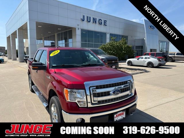Ruby Red Metallic 2014 Ford F-150 Pickup Truck Four-Wheel Drive 6-Speed Automatic
