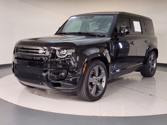 Santorini Black Metallic 2025 Land Rover Defender 110 V8 P525 AWD SUV / Crossover All-Wheel Drive 8-Speed Automatic