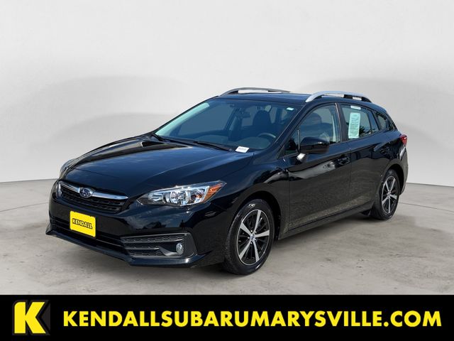 Crystal Black Silica 2023 Subaru Impreza Wagon All-Wheel Drive Continuously Variable Transmission