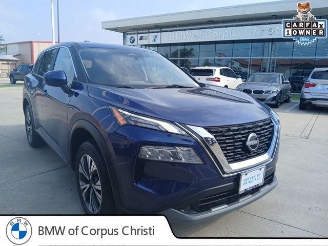 Caspian Blue Metallic 2023 Nissan Rogue SUV / Crossover All-Wheel Drive Continuously Variable Transmission