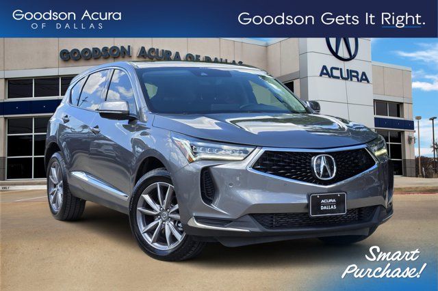 Liquid Carbon Metallic 2024 Acura RDX SUV / Crossover All-Wheel Drive Automatic