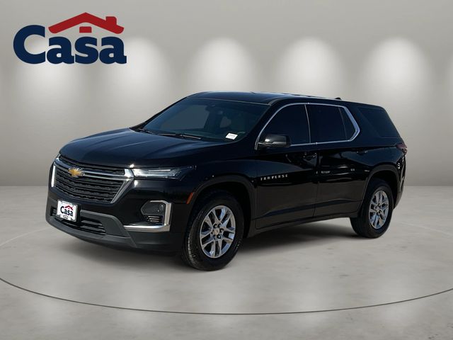 Mosaic Black Metallic 2022 Chevrolet Traverse SUV / Crossover Front-Wheel Drive 9-Speed Automatic