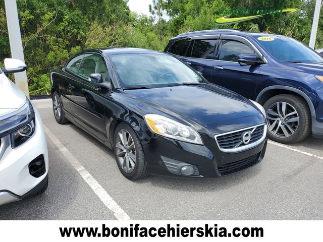 Ember Black Metallic 2011 Volvo C70 T5 Convertible Front-Wheel Drive 5-Speed Automatic