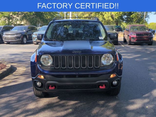 Used 2017 Blue Jeep Trailhawk image 8
