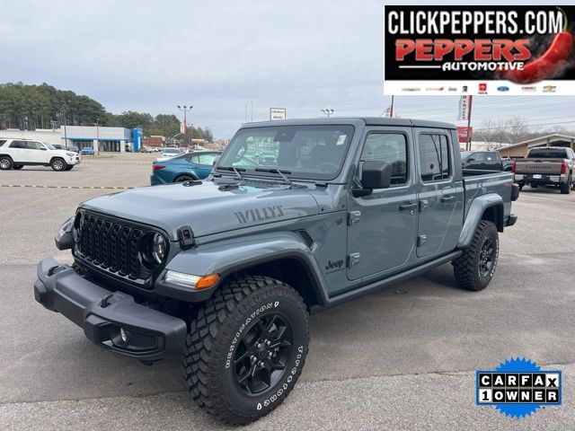 2025 Jeep Gladiator Willys Crew Cab 4WD