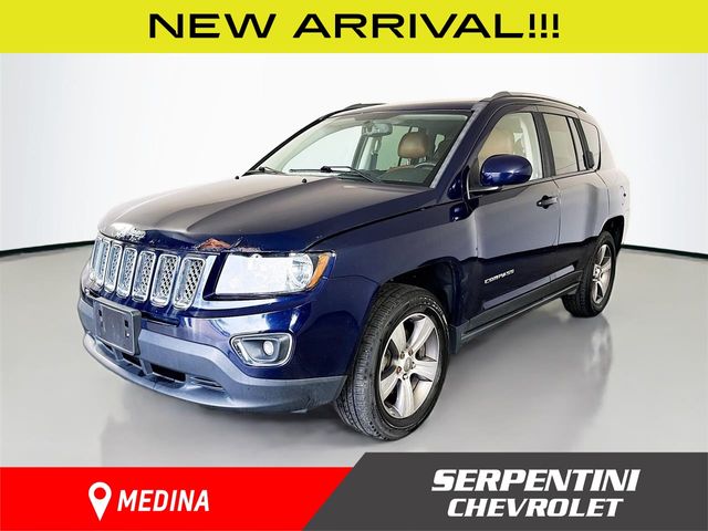True Blue Pearlcoat 2016 Jeep Compass High Altitude Edition 4WD SUV / Crossover Four-Wheel Drive 6-Speed Automatic