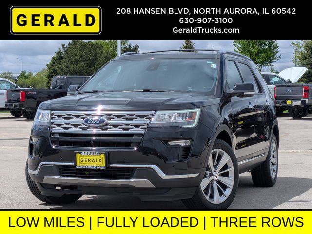 Shadow Black 2018 Ford Explorer Limited AWD SUV / Crossover All-Wheel Drive 6-Speed Automatic