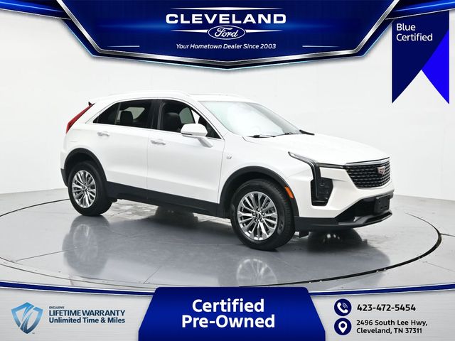 Crystal White Tricoat 2024 Cadillac XT4 SUV / Crossover Four-Wheel Drive 9-Speed Automatic