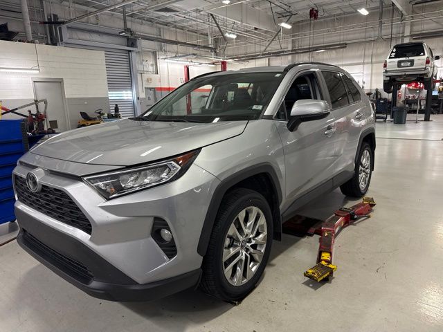 Silver Sky Metallic 2020 Toyota RAV4 SUV / Crossover All-Wheel Drive 8-Speed Automatic