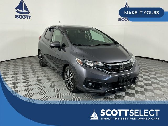 Gray (Modern Steel Metallic) 2020 Honda Fit EX FWD Hatchback Front-Wheel Drive Continuously Variable Transmission