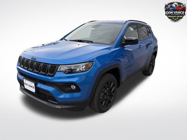 hydro blue pearlcoat 2026 Jeep Compass Latitude 4WD SUV / Crossover Four-Wheel Drive 8-Speed Automatic