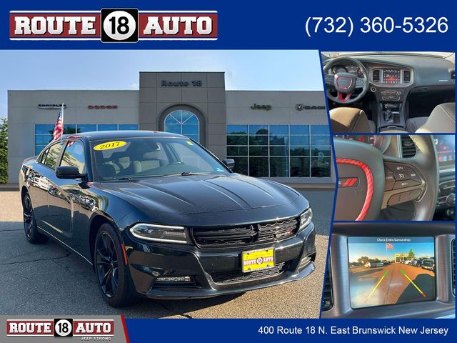 Pitch Black Clearcoat 2017 Dodge Charger Sedan Rear-Wheel Drive 8-Speed Automatic