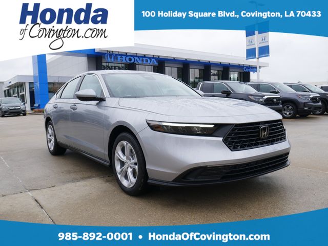 Silver 2026 Honda Accord Sedan Front-Wheel Drive Continuously Variable Transmission
