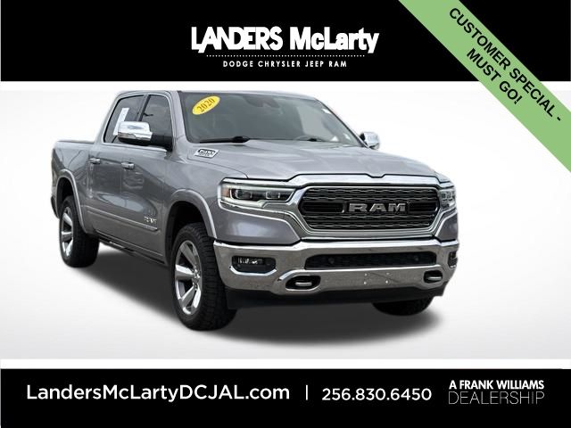 Billet Silver Metallic Clearcoat 2020 RAM 1500 Pickup Truck 4X2 8-Speed Automatic