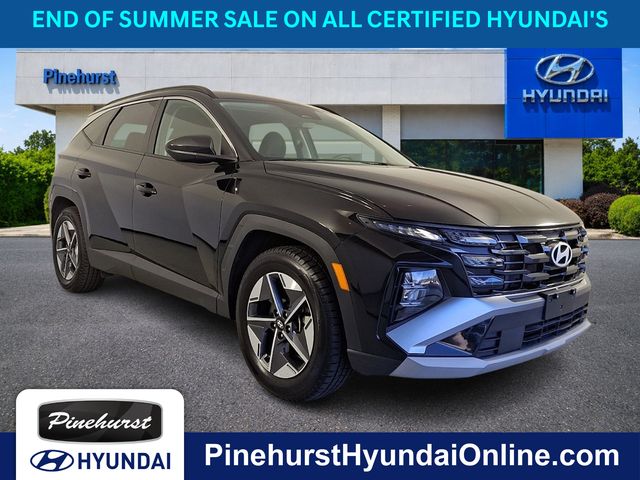Black 2025 Hyundai Tucson SUV / Crossover Front-Wheel Drive 8-Speed Automatic