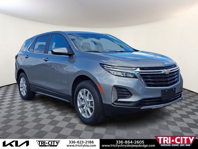 Sterling Gray Metallic 2023 Chevrolet Equinox LT AWD with 1LT SUV / Crossover Four-Wheel Drive 6-Speed Automatic Overdrive