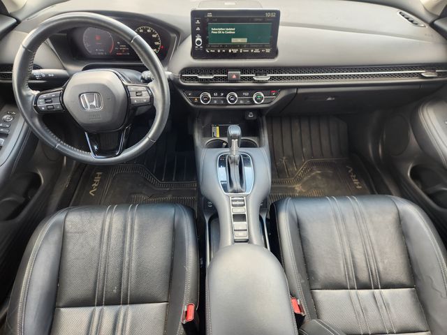 2024 Honda HR-V EX-L Black at Central Houston Nissan