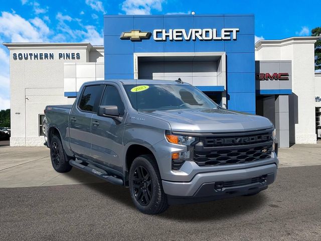 Sterling Gray Metallic 2023 Chevrolet Silverado 1500 Pickup Truck Four-Wheel Drive 8-Speed Automatic