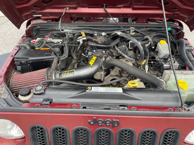 2008 Jeep Wrangler Unlimited X - Red Rock Crystal Pearlcoat exterior view 10