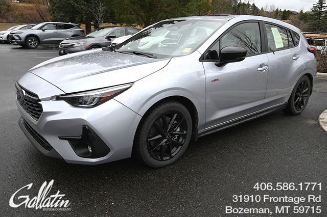 Ice Silver Metallic 2024 Subaru Impreza RS AWD Wagon All-Wheel Drive Continuously Variable Transmission