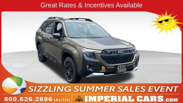 Autumn Green Metallic 2026 Subaru Forester Wilderness Crossover AWD SUV / Crossover All-Wheel Drive Continuously Variable Transmission