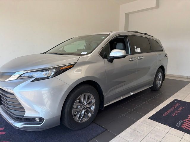 2025 Toyota Sienna XLE Silver at Toyota of Victoria