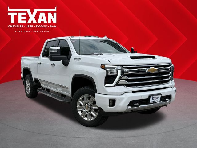 2024 Chevrolet Silverado 3500HD High Country White at DeMontrond Gulf Freeway