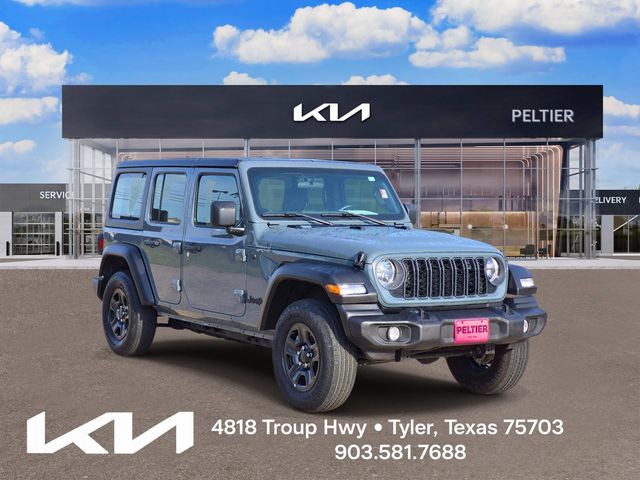 Anvil Clear Coat 2024 Jeep Wrangler SUV / Crossover Four-Wheel Drive 8-Speed Automatic