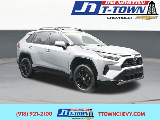 Silver Sky Metallic 2024 Toyota RAV4 Hybrid SUV / Crossover All-Wheel Drive Continuously Variable Transmission