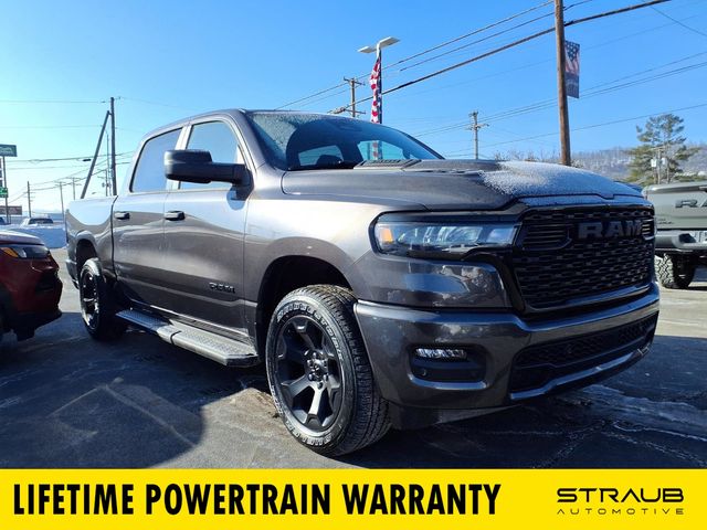 Gray (Granite Crystal Metallic Clearcoat) 2026 RAM 1500 Pickup Truck Four-Wheel Drive 8-Speed Automatic
