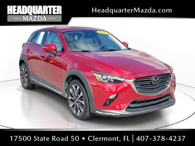 Soul Red Crystal Metallic 2019 Mazda CX-3 Grand Touring AWD SUV / Crossover All-Wheel Drive 6-Speed Automatic