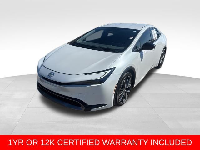 Pearl 2024 Toyota Prius XLE FWD Hatchback Front-Wheel Drive Continuously Variable Transmission