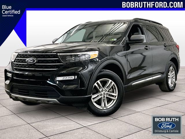2022 Ford Explorer XLT Black at South Hills CDJR